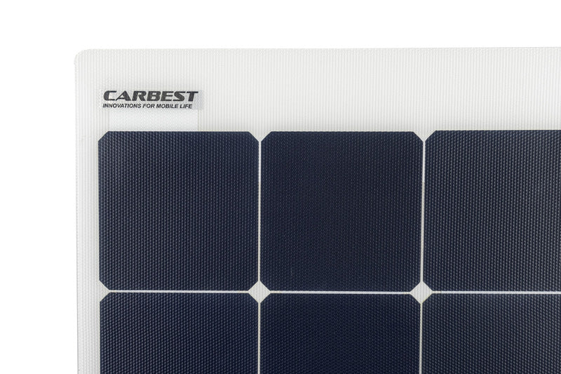 Pannello fotovoltaico 12V flessibile, 115W, 1125 x 540 x 3mm, bianco 853170