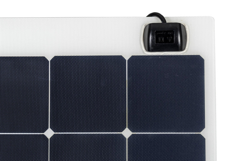 Pannello fotovoltaico 12V flessibile, 115W, 1125 x 540 x 3mm, bianco 853170