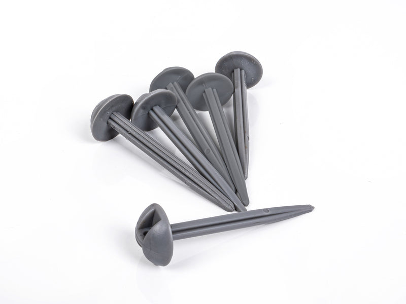 Chiodi per teloni, plastica, 8cm, 6 pz. 902801