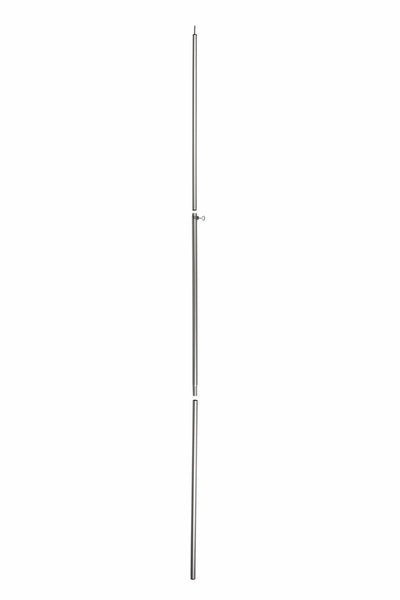 Asta di supporto in alluminio 170-260 cm 3 parti con vite 903070