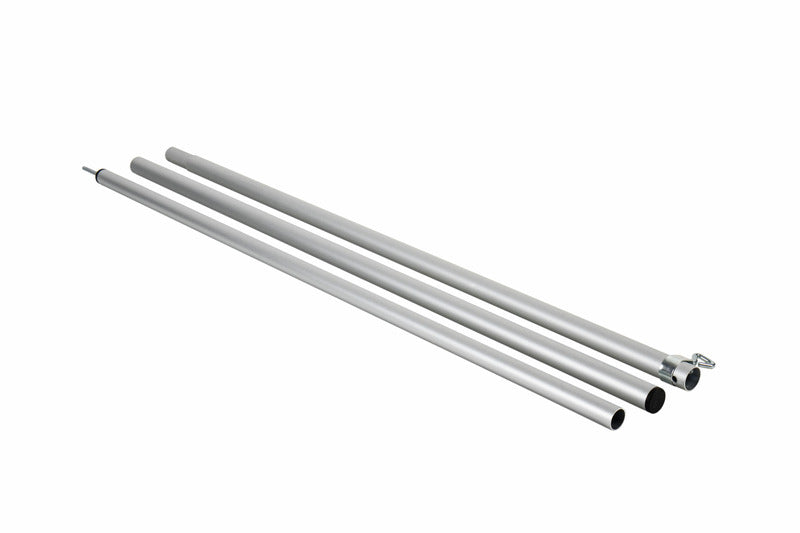 Asta di supporto in alluminio 170-260 cm 3 parti con vite 903070