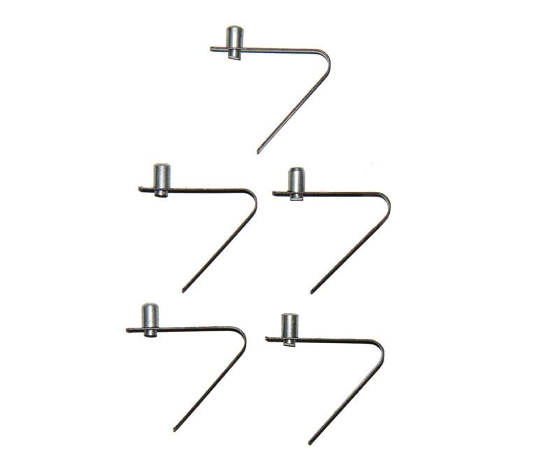 Molla di sicurezza 5x7mm per pali per tende, 5 pezzi 90311