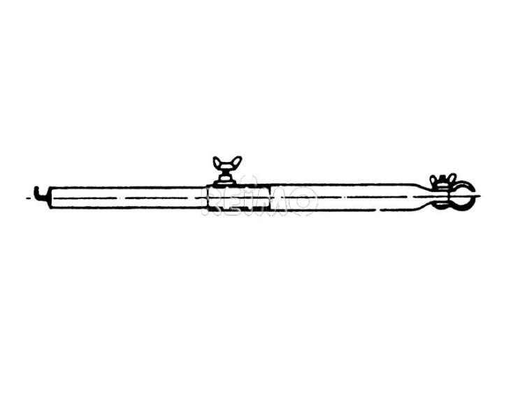 Gancio per tetto 170-260cm ALU 903124