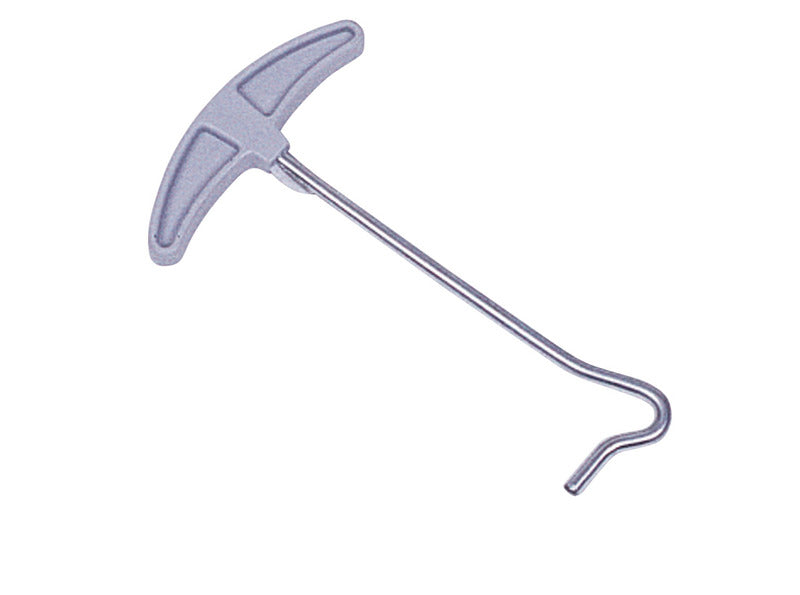 Estrattore di aringhe di lusso in acciaio zincato, manico in plastica 90324