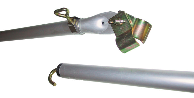 Gancio per tetto in alluminio 170-260cm 90358
