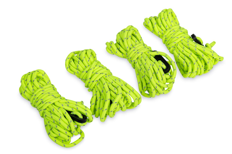 Linea di tensione verde 3m di lunghezza, Ø 3mm, 4 pezzi 90367
