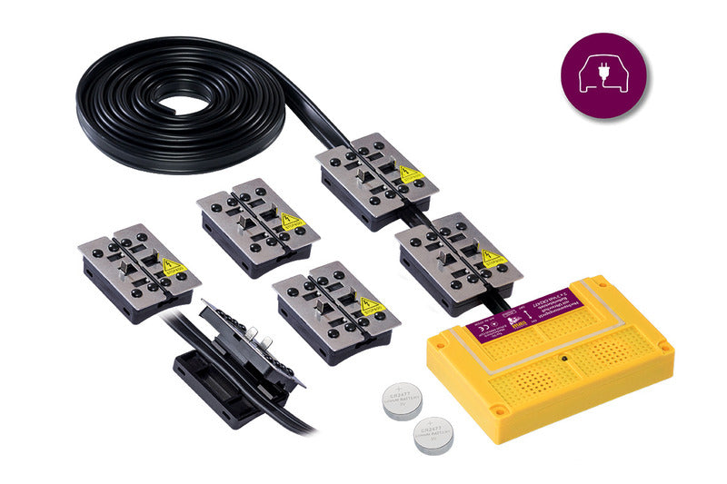 Marder Stop&amp;Go - Dispositivo ad alta tensione 8 Plus-Minus con ultrasuoni - Funzionamento a batteria 903946