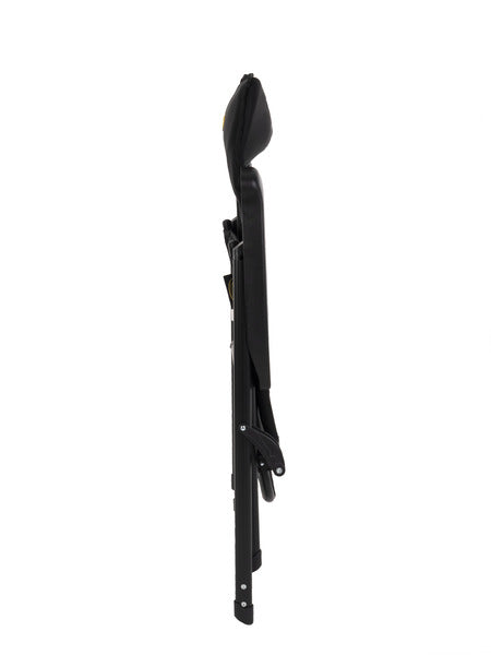 Sedia pieghevole MALAGA BREEZE, imbottita, nero, rete 910098