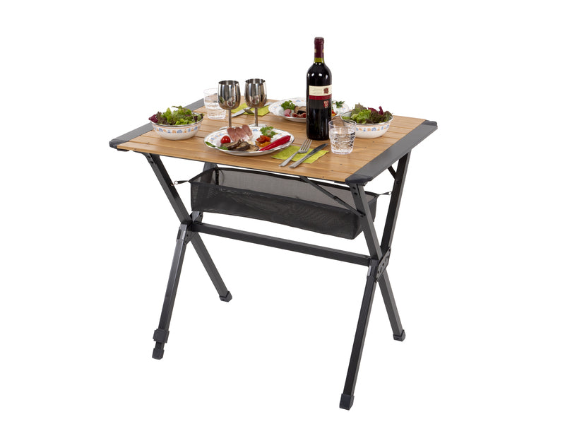 Tavolo in bambù MENDOZA 80 - 80x60 cm 910595