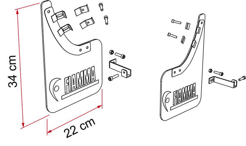 Trappola antisporco Duc.front 2pz. 912151