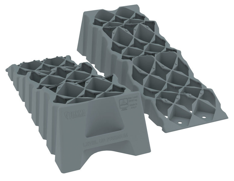 Sistema a cuneo a gradini ad alte prestazioni Fiamma, grigio con borsa, 5t per asse 912397