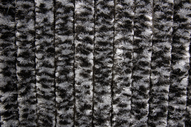 Flauschvorh.56x205 schwrz 912643