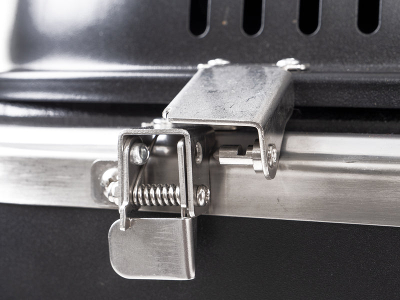 Carrello barbecue a gas a 2 fuochi con pilota di sicurezza - 50 mbar 916884