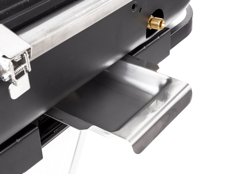 Carrello barbecue a gas a 2 fuochi con pilota di sicurezza - 50 mbar 916884