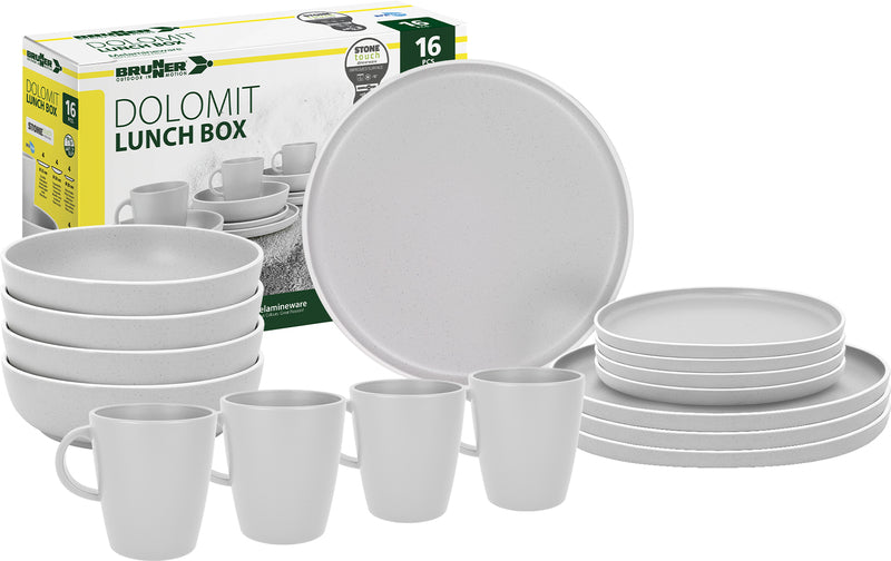 Geschirrset DOLOMIT WHITE 917014