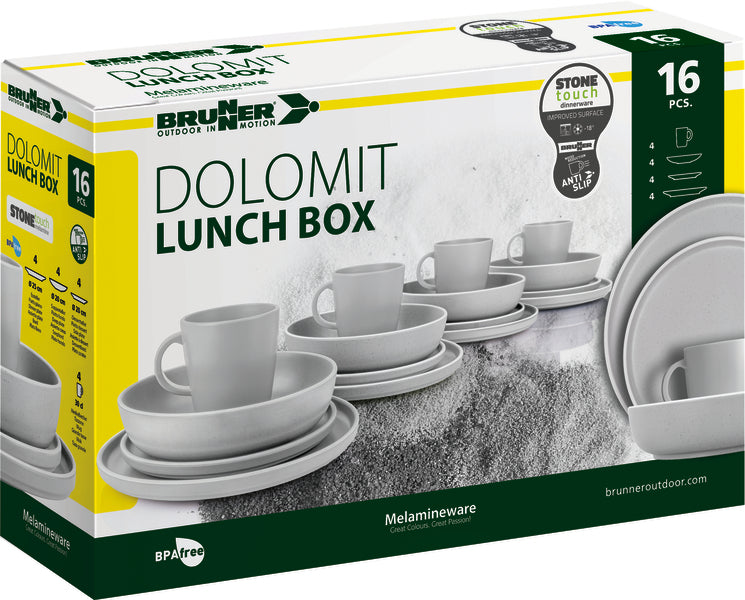 Geschirrset DOLOMIT WHITE 917014