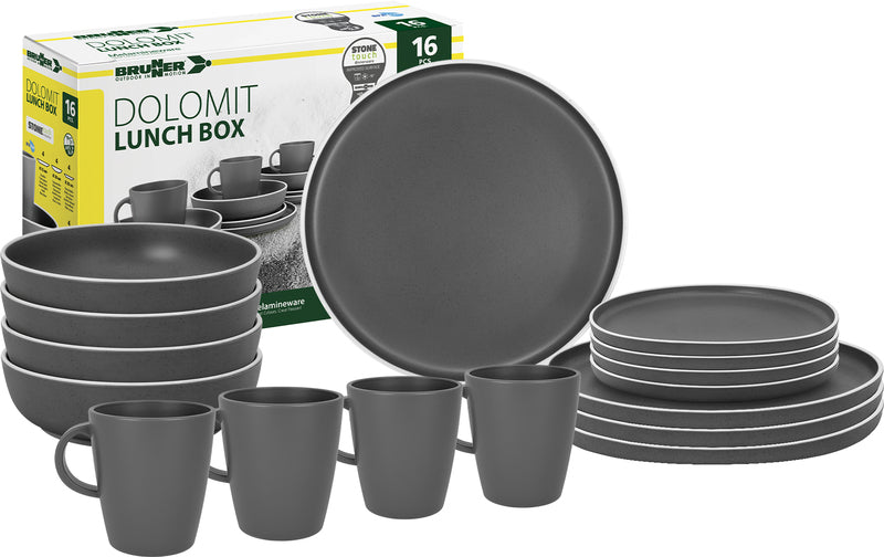 Geschirrset DOLOMIT GREY 917016