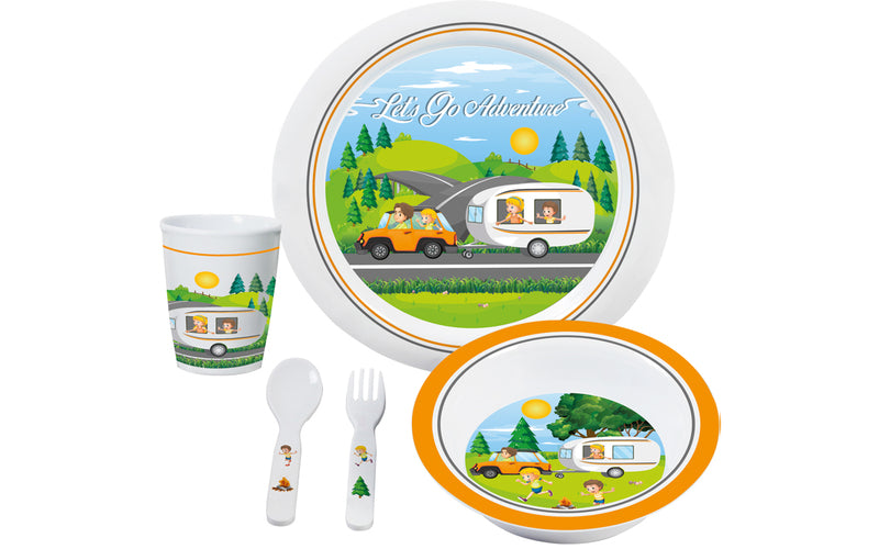 Set di stoviglie per bambini LET'S GO ADVENTURE 917076