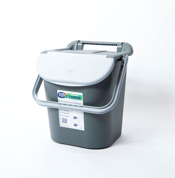 Cestino impilabile per rifiuti - 30 l - Vari colori M921085