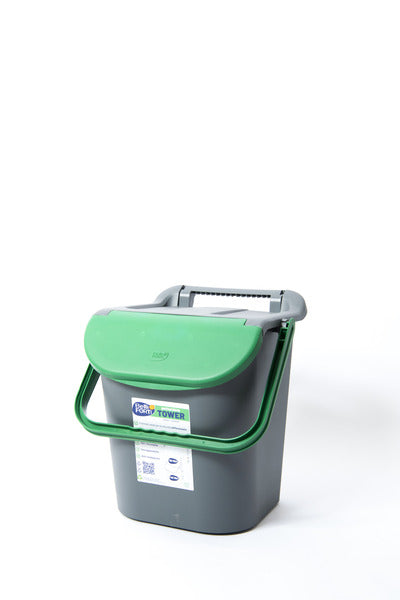 Cestino impilabile per rifiuti - 30 l - Vari colori M921085