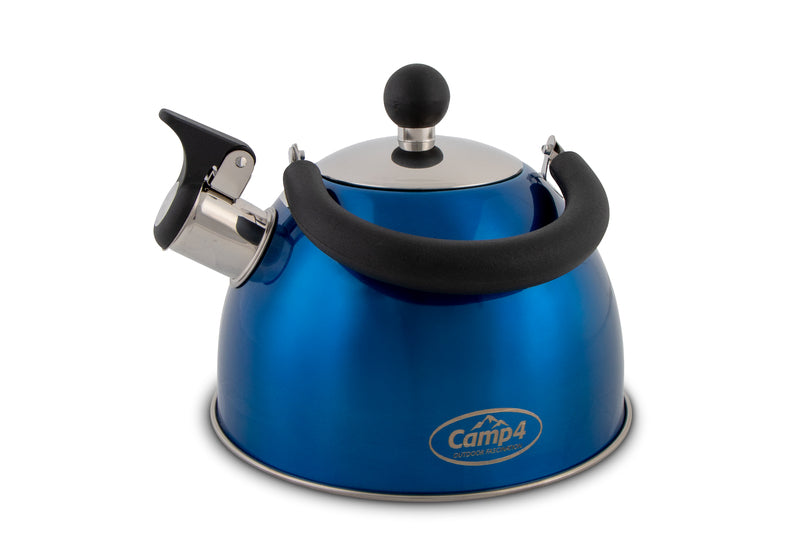 Bollitore per flauto Cosima in acciaio inox, blu 1,8 litri 922197