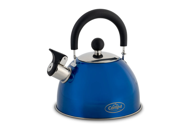 Bollitore per flauto Cosima in acciaio inox, blu 1,8 litri 922197