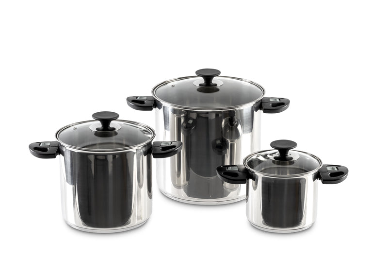 Edelstahl Topfset 6-tlg. 923171