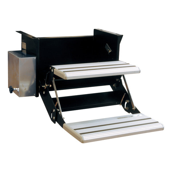 Doppio gradino elettrico, larghezza 48 cm, per camper di grandi dimensioni 923722