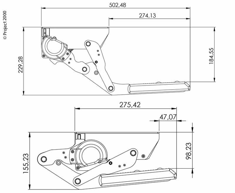 passo 12V passo 44 cm 923761