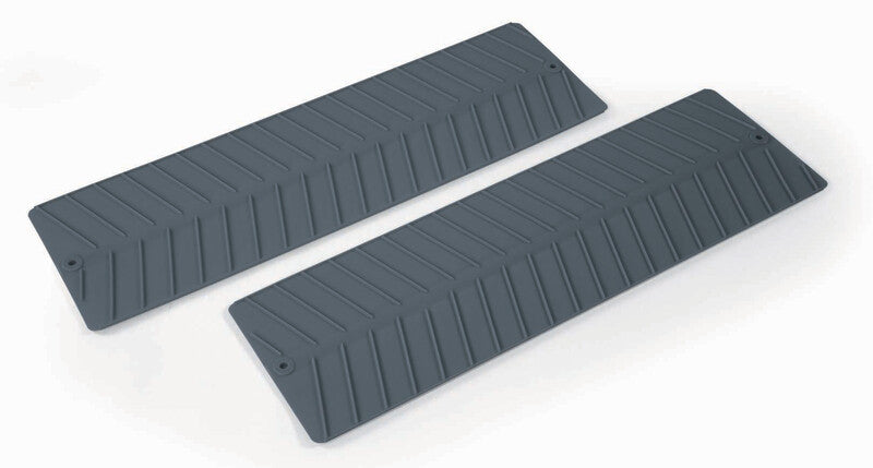 Tappetino antiscivolo Grip (2 pezzi), grigio, 74x22cm 93103