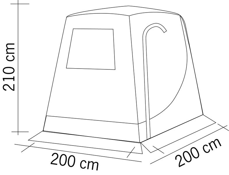 Heckzelt Premium Vito 936290