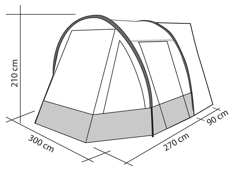 Tenda da sole per autobus RE-TENT TOUR EASY 9365503
