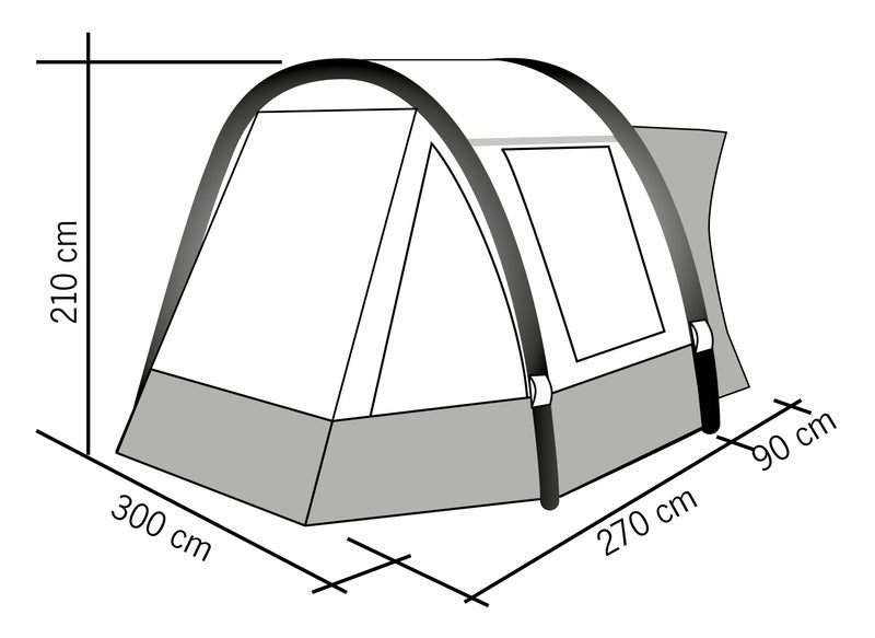 Tenda gonfiabile per autobus TOUR EASY AIR 936559