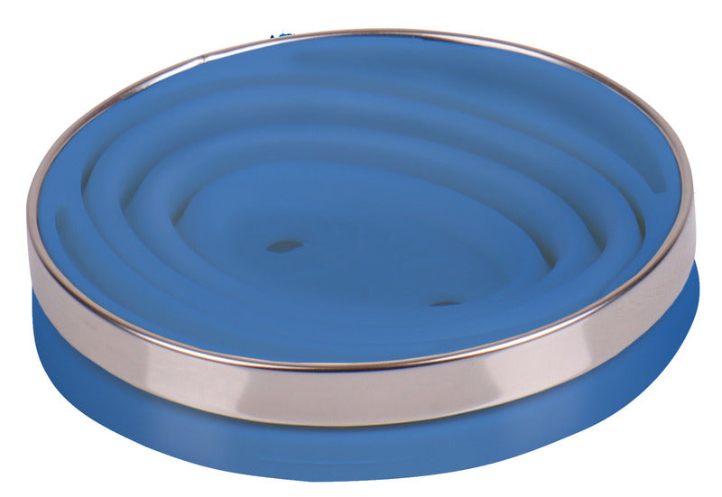 Porta filtro per caffè in silicone, pieghevole, Ø11cm, blu chiaro 940843