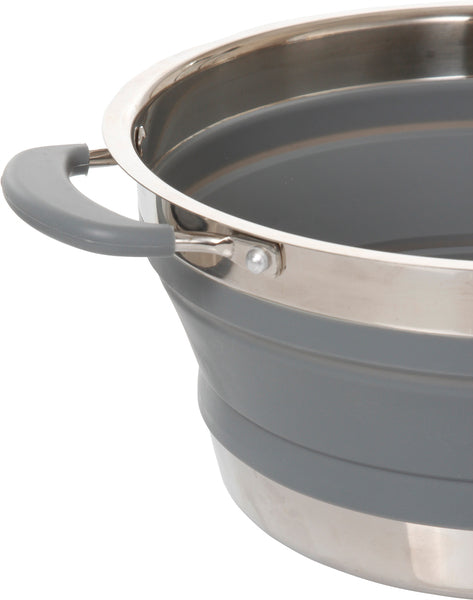 Casseruola pieghevole Volcano - 2,6 l - grigio 941201