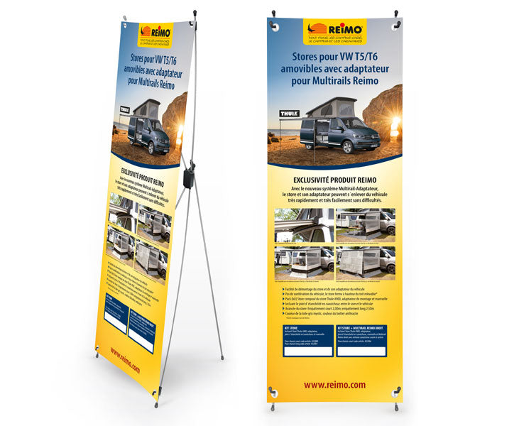 X-Banner Motivo: T5 Multirail Adapter Thule, francese 952635