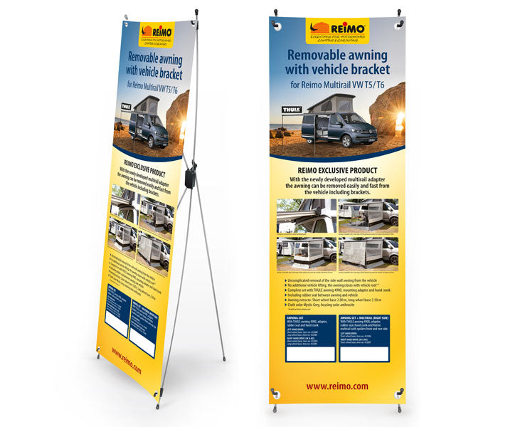 X-Banner Motivo: T5 Multirail Adapter Thule per guida a destra e sinistra, inglese 952637