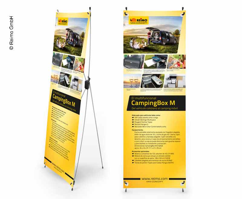 X-Banner CampingBox M ES 953509