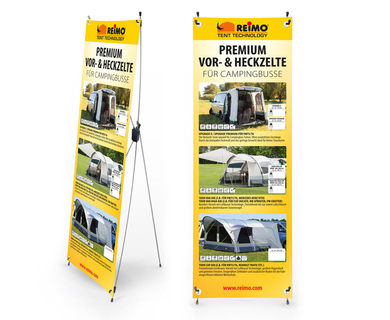 X-Banner Luftzelte Vans 953518