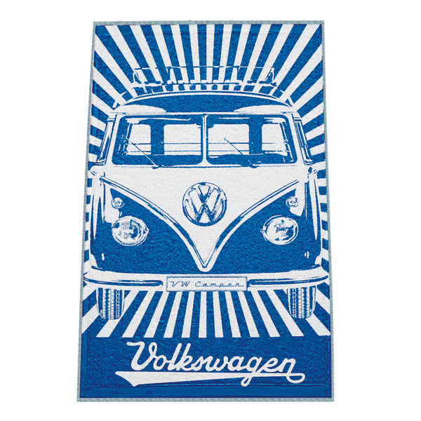 VWColl.Strandtuch blau 955162