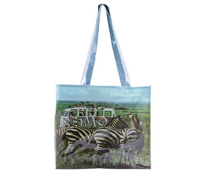 Borsa shopper in PVC della collezione VW "Safari". 95551