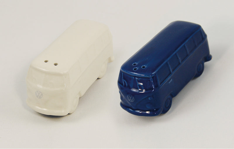 VW Collection sale+pepper shaker blu+bianco 955997