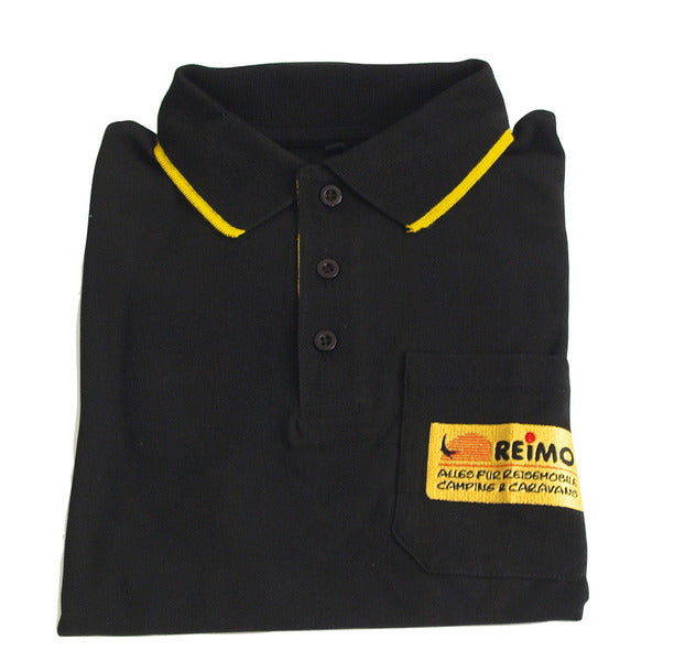 Maglietta Reimo Polo-Shirt nera M98610