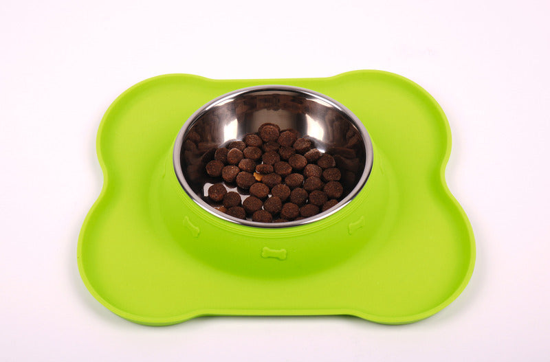 Ciotola per cani FRIDA in acciaio inox con base in silicone 99318