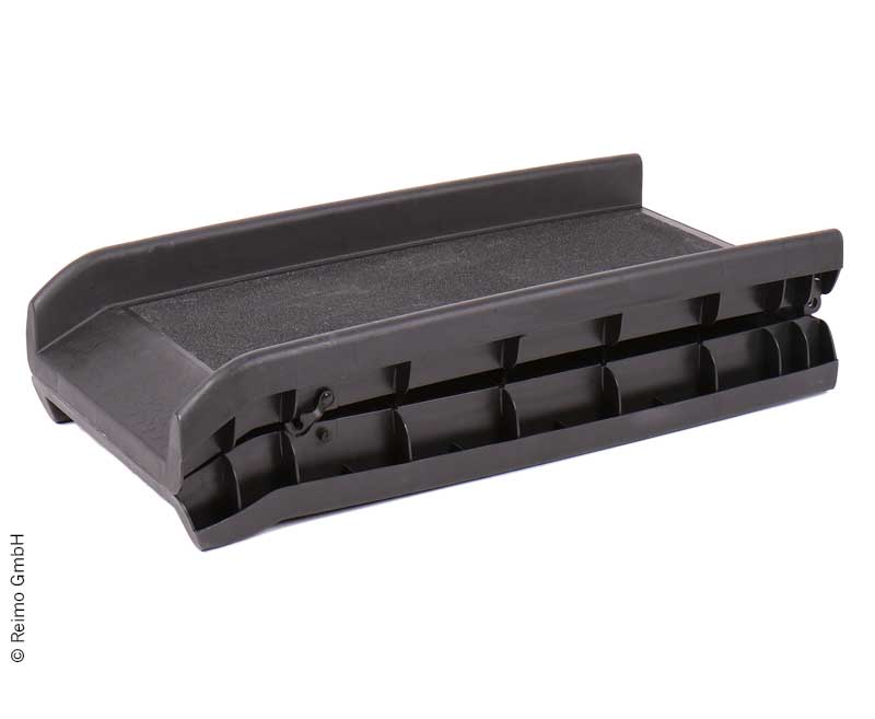 Rampa per cani ZORA fino a 120 kg, materiale PP, nero 99320