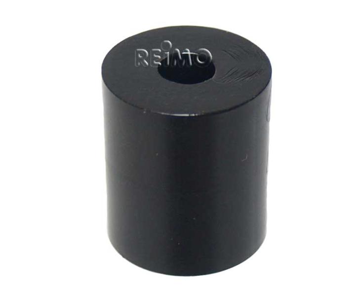 Distanziale tondo nero PA, H28mm x 24mm, foro centrale 8,4mm A5408453
