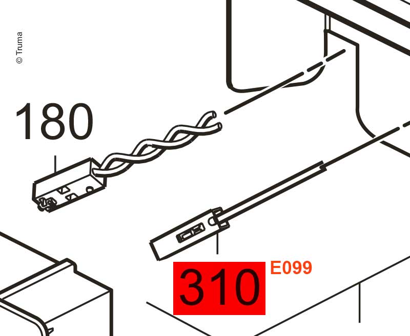 Flachsteckhülse 2,8mm E099