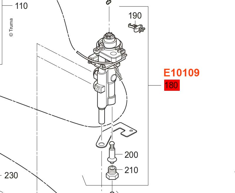 Zündsicherungsventil Set E10109