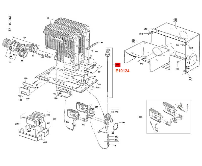 Bedienungsset S 5002 E10124