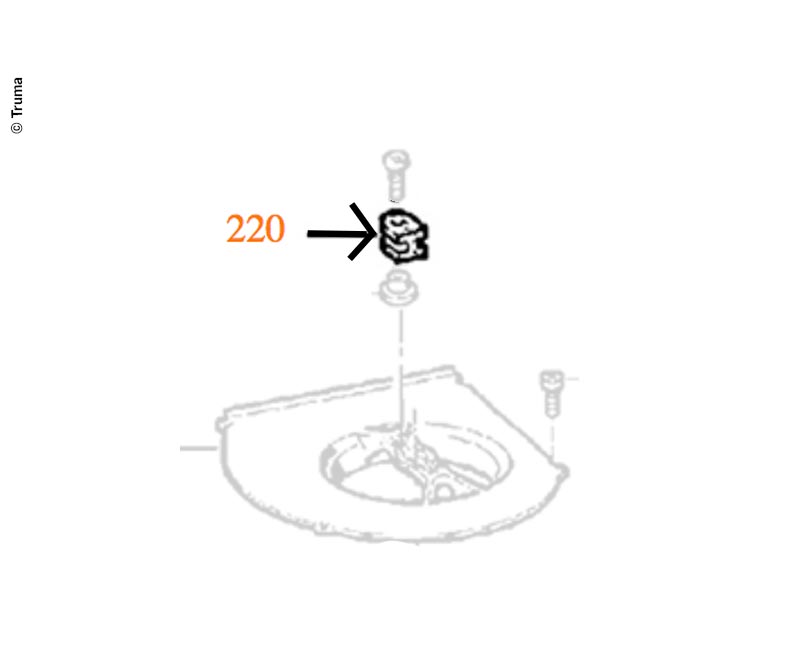 Smorzatore di vibrazioni per riscaldatori Trumatic E E1488
